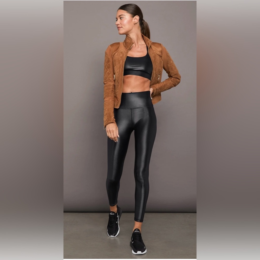 NWOT- Carbon38 High Rise Full-Length Legging In Takara Shine- Xs‎